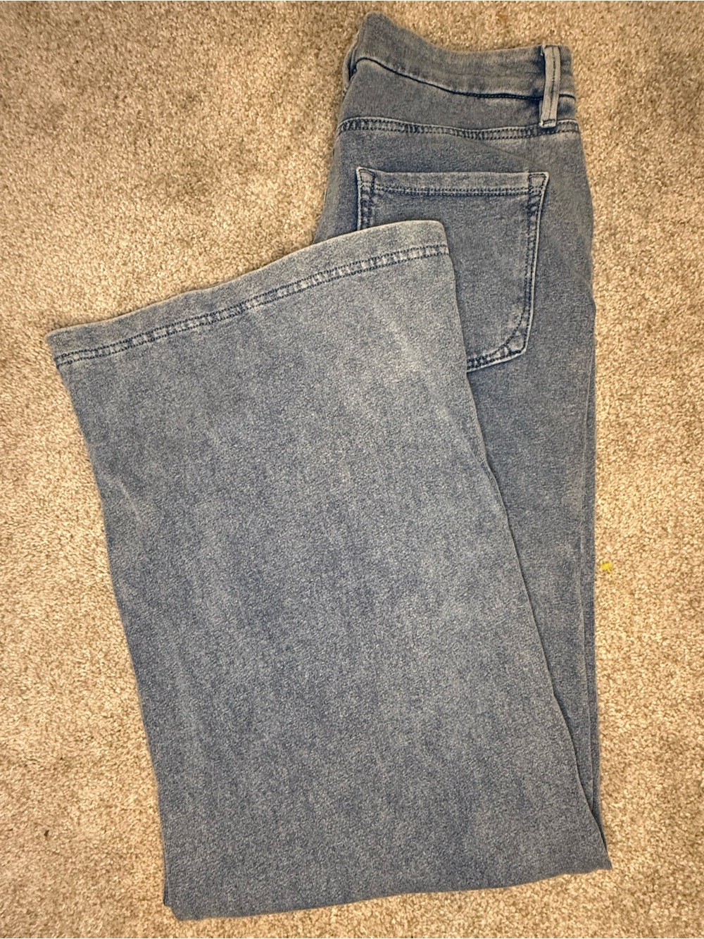 Good American Jeanius Good Skate Sweatpants Indigo 586 - Picture 7 of 9